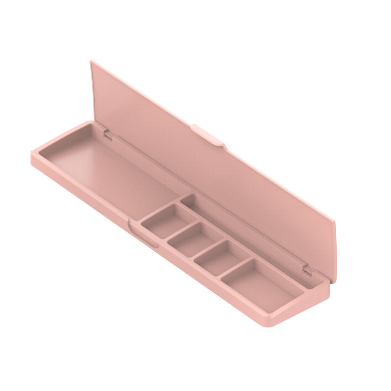 Mechanical Keyboard Hand-held Mouse Wrist Pad Desktop Palm-held Storage Box Female Office Typing Wrist Pad 87 Key Code Word