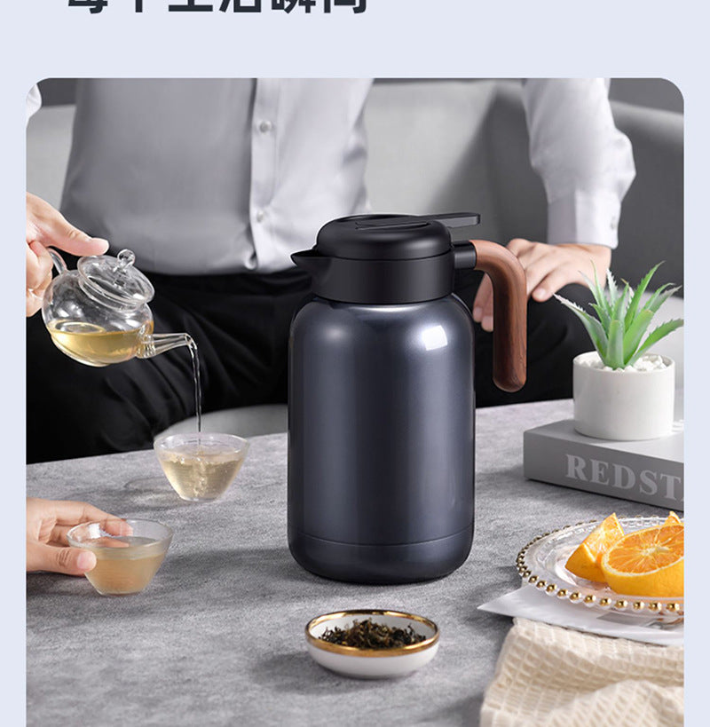 316L Stainless Steel Insulated Large Capacity Kettle for Home Use, Thermos for Tea, Dedicated for Warming Tea, Water Separation, and Stewing Tea Kettle