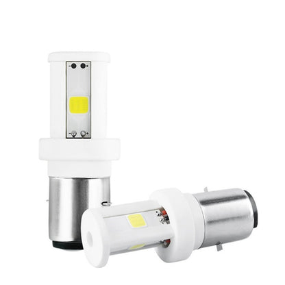 Tcyato Cross-Border Motorcycle Led Headlight High Brightness High and Low Beam Cob Led Headlight Ceramic Lamp Double Claw S2 Electric