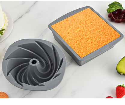 Food Grade Silicone Bread Chiffon Toast Mold Cake Pan Easy to Demould DIY Baking Silicone Cake Mold