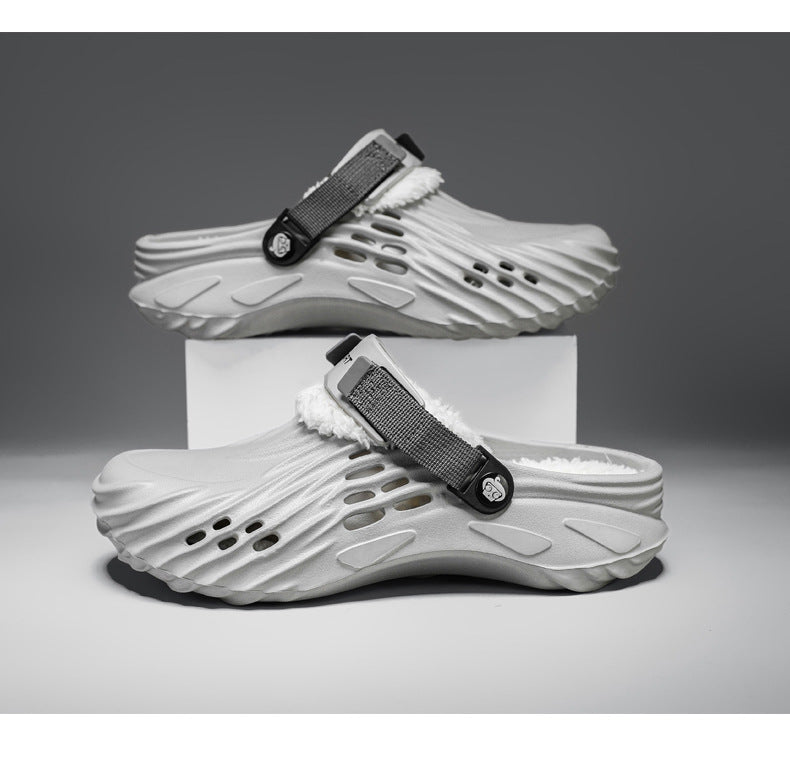 Cotton Slippers for Home, High-End Outer Wear, 2025 Winter New Cross-Border Cotton Shoes Manufacturer Wholesale Cotton Tow