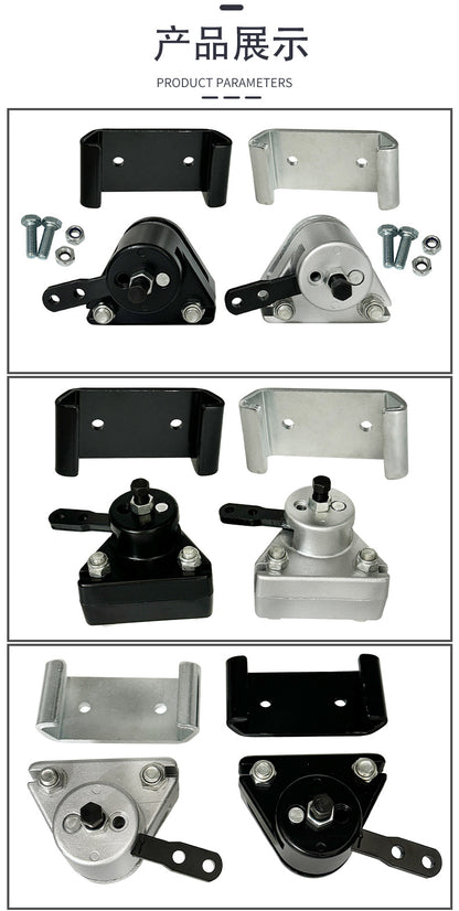 Kart brake cylinder mechanical brake caliper and bracket with pad for Manco 9598 9597