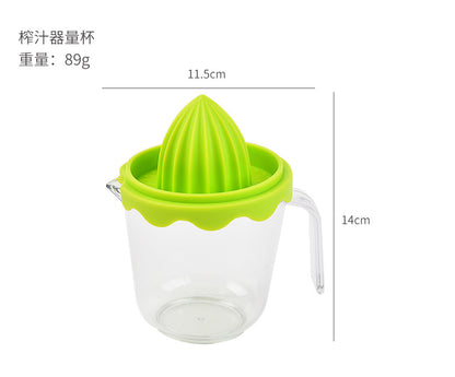 Multifunctional Lemon Manual Juicer with Measuring Cup Easy to Clean Orange Fruit Juicer Juicer Lemon Press