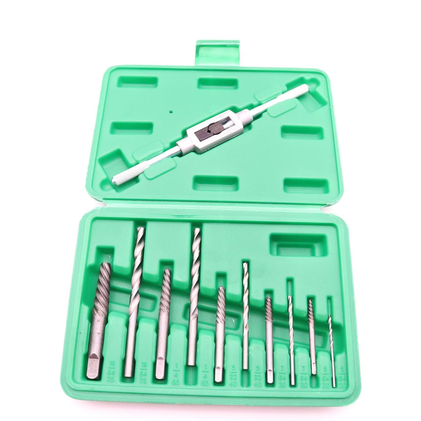 11-piece set of broken head screw extraction device to take out broken wire and broken tooth Rose artifact lower wire removal bolt screw thread withdrawal tool
