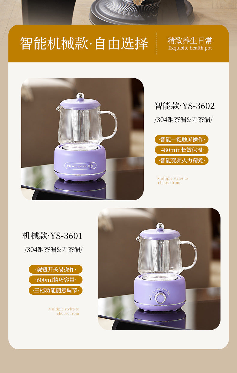 Multifunctional Mini Health Pot, Small Office Tea Maker, Home Health Cup, Electric Hot Water Cup, Gift Box