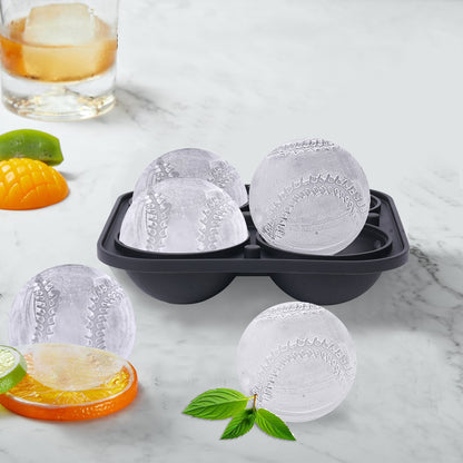 Food Grade Large Ice Hockey Mold Ice Artifact Whiskey Household Frozen Ice Block Spherical Large Silicone Round Ice Pot