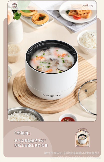 Mini Electric Rice Cooker Small Intelligent Multi-functional Household Dormitory Electric Non-stick Cooker Electric Rice Cooker Small Electric Cooker