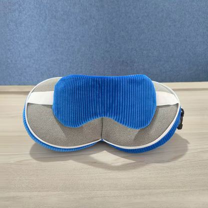 U-shaped pillow shading sleep eye mask two-in-one pillow PP cotton nap rest pillow aircraft travel pillow cutting eye mask pillow