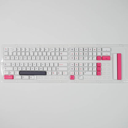 XDA Height Pacha Dog Theme Pattern Yellow Green Keycap Thermal Sublimation Mechanical Keyboard Cap Small Full Set PBT Keycap