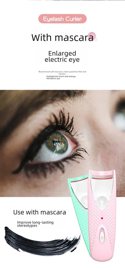Cross-border new electric eyelash curling device electric eyelash curling device heating styling Beauty Makeup Eyelash curler beauty instrument by PDG ibma