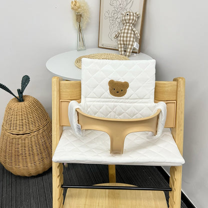 Ins Nordic Style Baby Dining Chair Children's Growth Chair Cushion Baby Dining Chair Cushion Waterproof and Urine-proof Sitting