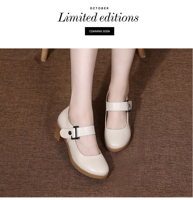 Factory direct sales dance shoes wholesale round head modern square dance shoes ladies mother shoes cross-border products 2025