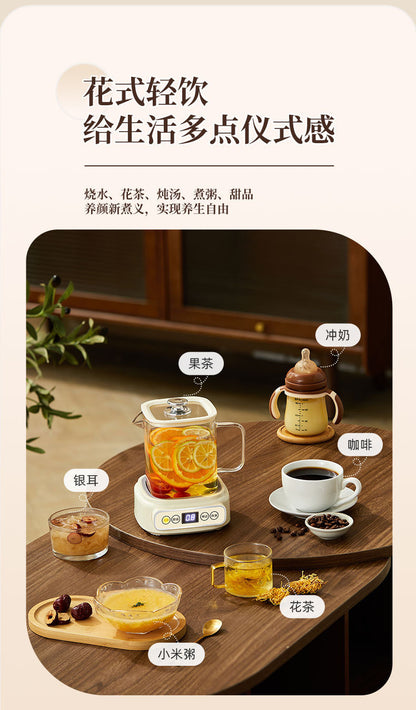 Health Pot Multi-functional New Household Glass Kettle Small Office Tea Maker Dormitory Flower Tea Pot Gift