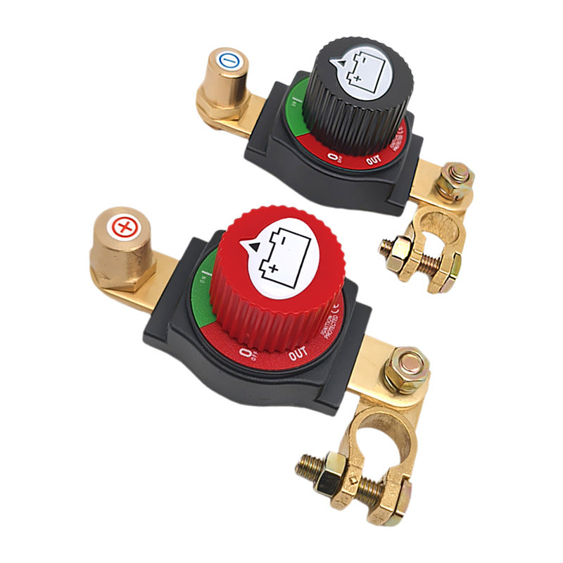 New Detachable Knob Power-Off Switch with Adjustable Angle 12V24V Car and Truck Anti-Leakage Power Supply Main Switch