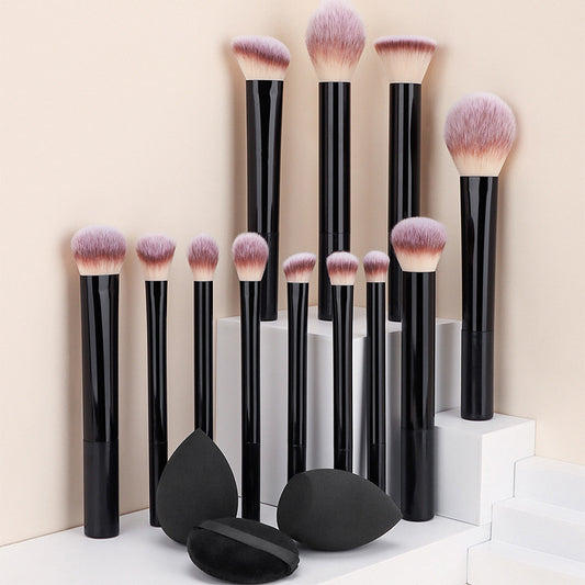 12 makeup brushes 8 makeup brushes 7 long tube makeup suit single brush powder brush eyebrow brush eye shadow brush