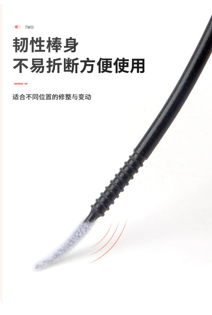 New wholesale long head cotton swab eyelash tattoo nail cleaning cotton swab eyelash disposable long thread cotton swab