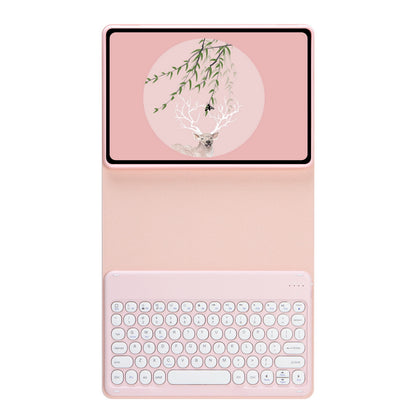 Suitable for OPPO Pad 11 flat panel keyboard leather case Realme Pad10.4 magnetic Bluetooth keyboard protective case