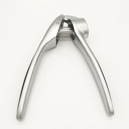 Manual Stainless Steel Zinc Alloy Garlic Press Household Kitchen Multi-Functional Garlic Press Thickeneded Clip and Pinch Garlic Press
