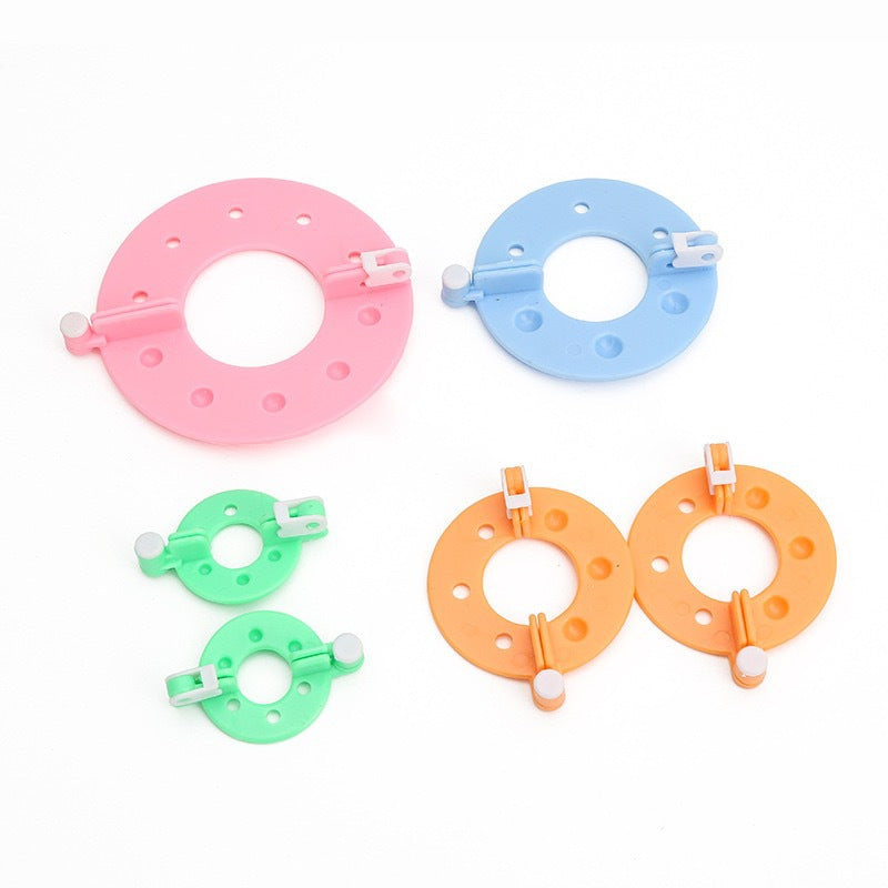 Ready-Made Wool Pom-Pom Maker Handmade Wool Ball Tool Accessories Household Color Knitting Machine