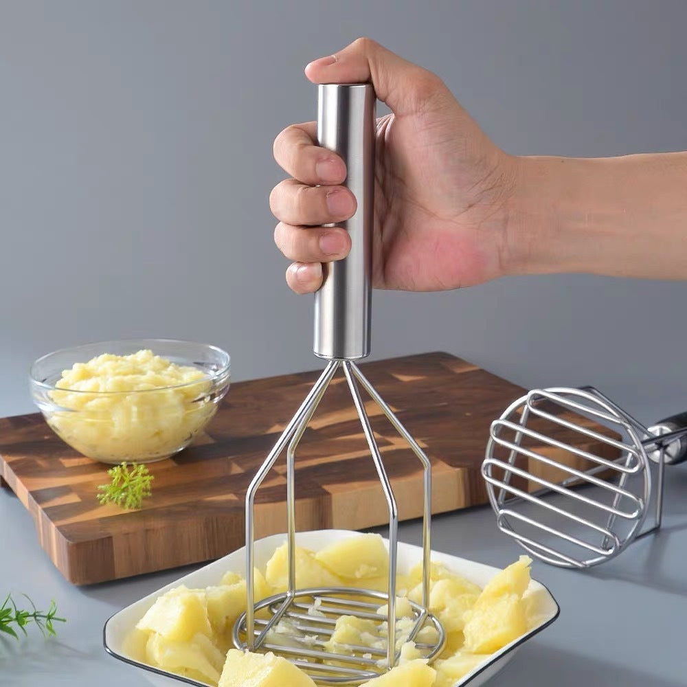 Stainless Steel Potato Mud Press Potato Mudder Manual Press Potato Mudder Manual Double Layer Mudder