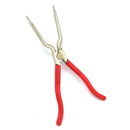 11 inch circlip pliers with plastic red handle straight elbow hardware tool pliers Samsung LG washing machine removal tool