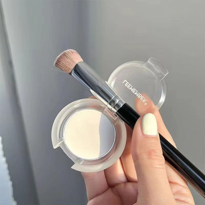 Cangzhou Makeup Brush, Oblique Triangle Iron, Highlight Brush to Brighten Tear Troughs, Middle Nasolabial Folds Brush, Eye Head Traceless Concealer Brush