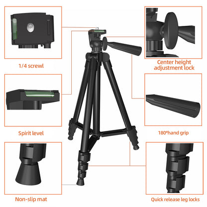 Cross-Border Hot Selling 10inch 12inch Ring Fill Light Photography Live Broadcast Floor Flash Ring Light Set Light