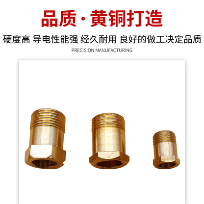 Welding Machine Quick Connector Dkj25-35-50-70 Square All-Copper European Quick-Plug Welding Head Cable Connector