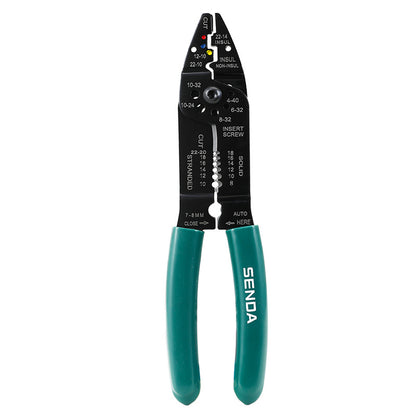 Wire Stripping Pliers, Electrician's Special Tools, Multi-Functional Pliers, Wire Cutting and Stripping Artifact, Universal Wire and Cable Scissors