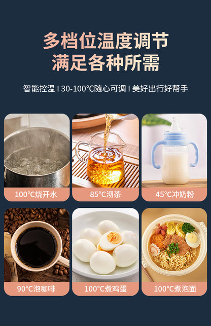 Car heating water cup 2024 new 12v24v universal usb insulation integrated size truck heating water cup