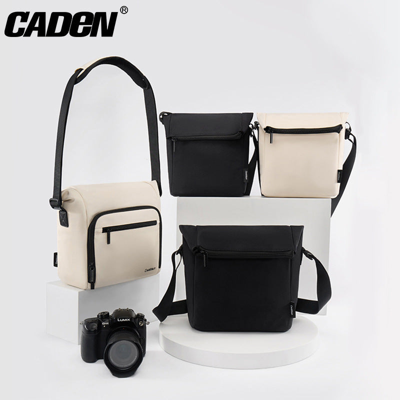 Caden Casual Casual Camera Bag Shoulder Fashion Waterproof Photography Bag Unisex Mirrorless Slr Bag