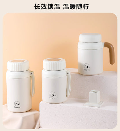 Cross-border Stainless Steel Large Capacity Outdoor Sports Water Cup 316 Tea Water Separation Thermos Cup High Color Value Student Water Cup