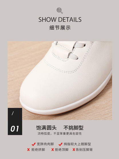 Casual Shoes, Walking Shoes, Mom Shoes, Shoes for Middle-Aged and Elderly People That Don'T Tire Your Feet, Spring and Autumn Women's Shoes, 2025 New Style Single Shoes