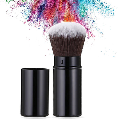 New Portable Retractable Makeup Brush Cangzhou Blush Brush Powder Brush Loose Powder Brush Multifunctional Makeup Tool