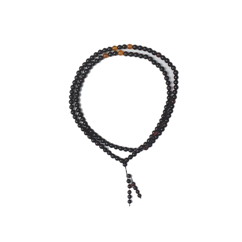 Baltic natural amber blood pearl necklace water purification grade clavicle chain sea floating raw ore multi-circle bracelet