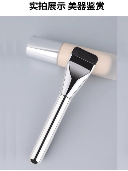 Popular One-Line Liquid Foundation Makeup Brush Blade Ultra-Thin Mask Flat Brush Beginners Do Not Eat Powder Makeup Brush