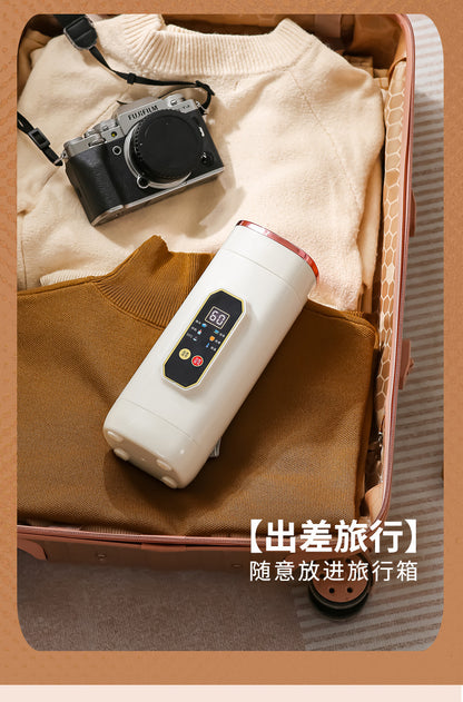 Insulated Cup That Can Boil Water, Portable Electric Water Cup for Travel and Hotels, 304 Stainless Steel Electric Hot Water Cup