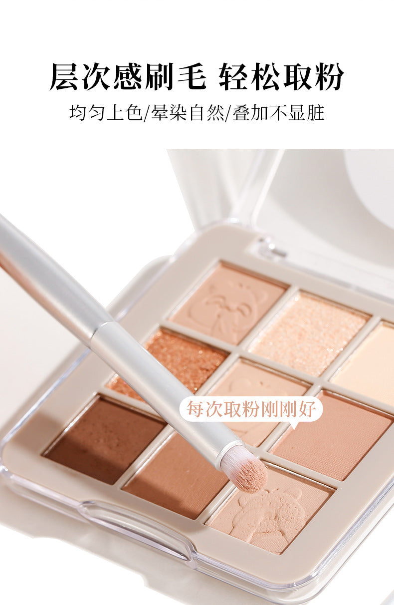 Xixi light feather round dizziness dye brush concealer brush does not eat powder does not card line concealer eyeliner lip brush foundation brush makeup