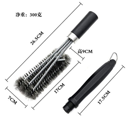 Amazon's Best-Selling Stainless Steel Barbecue Brush Wire Brush Barbecue Grill Cleaning Brush Bbq Barbecue Tool Brush