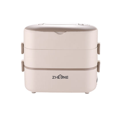 Heating lunch box can be inserted into the electric insulation electric cooking electric heating lunch box self-heating office workers office hot food artifact