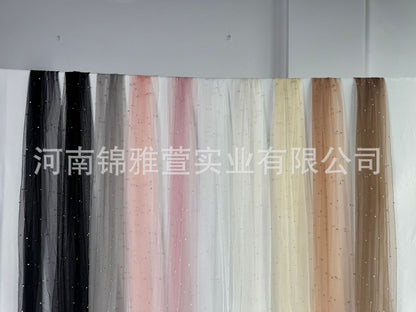 Amazon Pearl Tulle Lace Table Runner Wedding Party Outdoor Decoration Tablecloth Amazon Manufacturer Supply