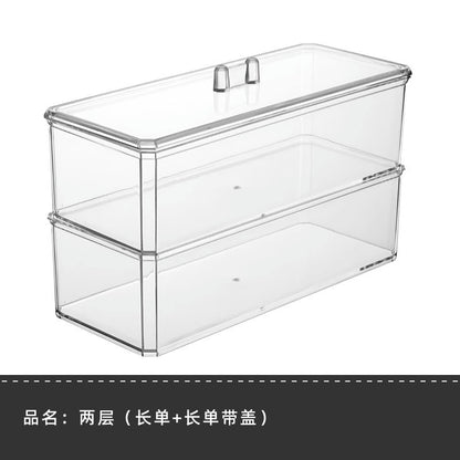 Makeup Cotton Storage Box Beauty Egg Cotton Swab Powder Puff Makeup Remover Cotton Desktop Storage with Lid Bar Storage Transparent Organization