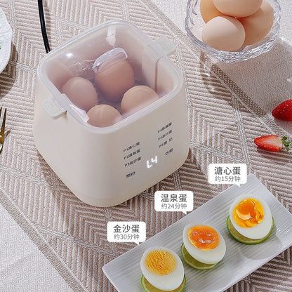 Mini Smart Egg Boiler Multi-use Household Egg Steamer Breakfast Machine Small Reservable Egg Boiling Artifact Cross-border Exclusive