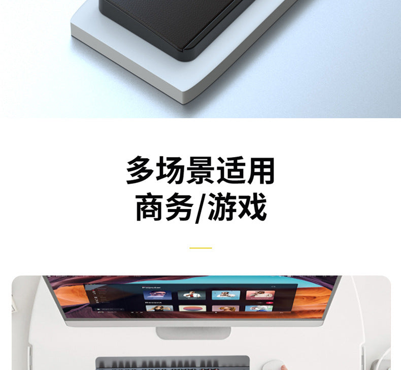Mechanical Keyboard Hand-held Mouse Wrist Pad Desktop Palm-held Storage Box Female Office Typing Wrist Pad 87 Key Code Word