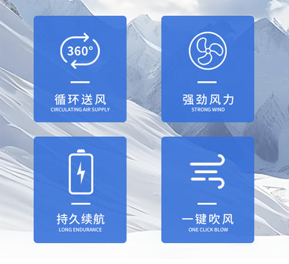 Cross-Border Cooling Air-Conditioning Clothing with Reflective Strips and Fan Cooling Clothing for Men and Women Labor Protection Summer Outdoor Work Clothes