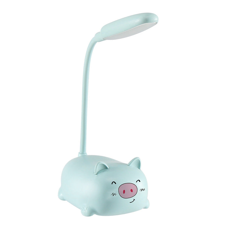 Factory direct creative cute girl heart mini small table lamp led bedroom bedroom bedside eye protection night light