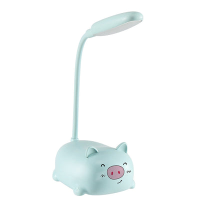 Factory direct creative cute girl heart mini small table lamp led bedroom bedroom bedside eye protection night light