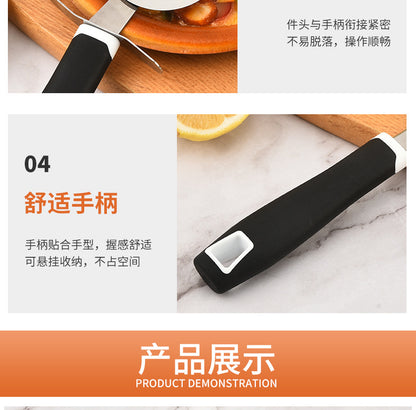Cheese Grater Pizza Cutter Amazon Kitchen Gadget Knife Sharpener Ice Cream Spoon Multi-Functional Homemade