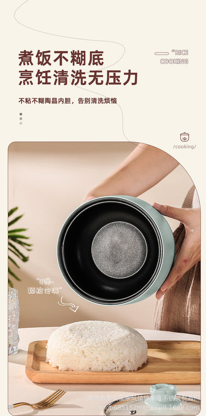 Mini Electric Rice Cooker Small Intelligent Multi-functional Household Dormitory Electric Non-stick Cooker Electric Rice Cooker Small Electric Cooker