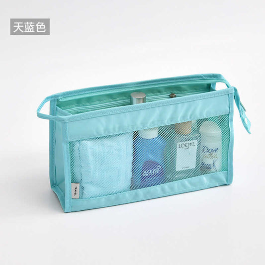 Toiletries Bag, Cosmetic Bag, Simple Men's Travel Carry-On Organizer, Female Dormitory Large-Capacity Waterproof Bag by PDG ibma